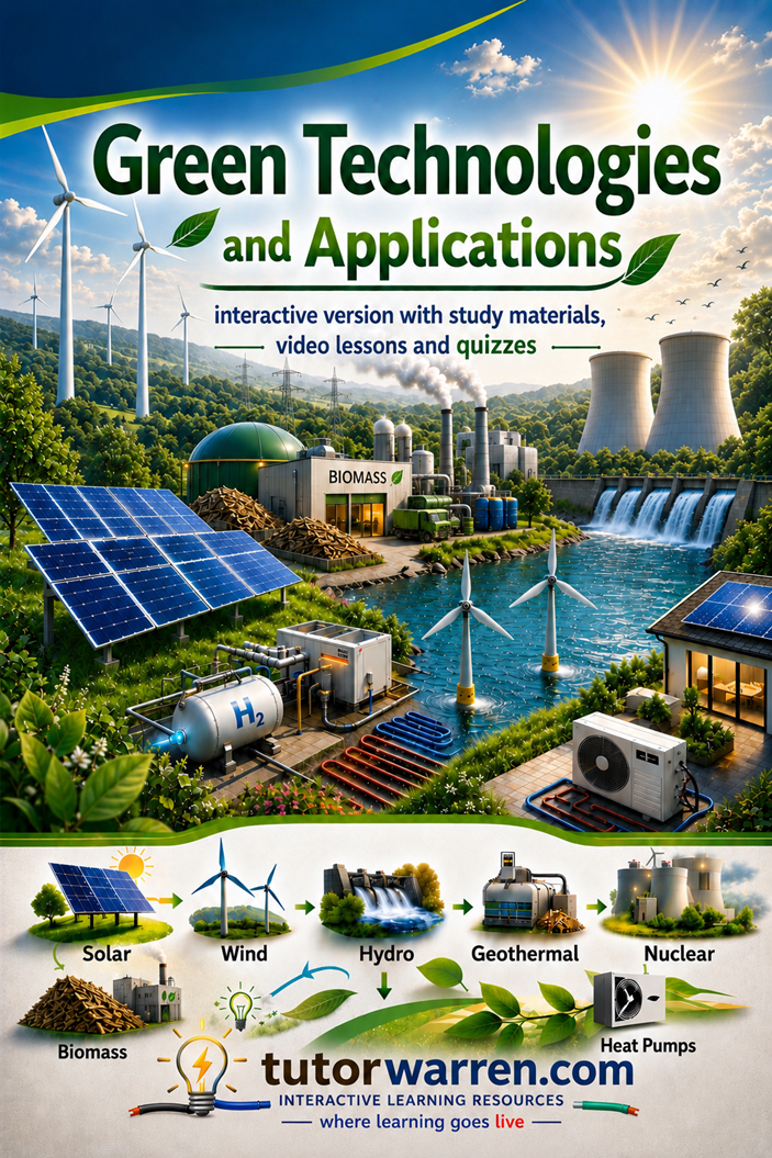 Green Technologies and Applications cover